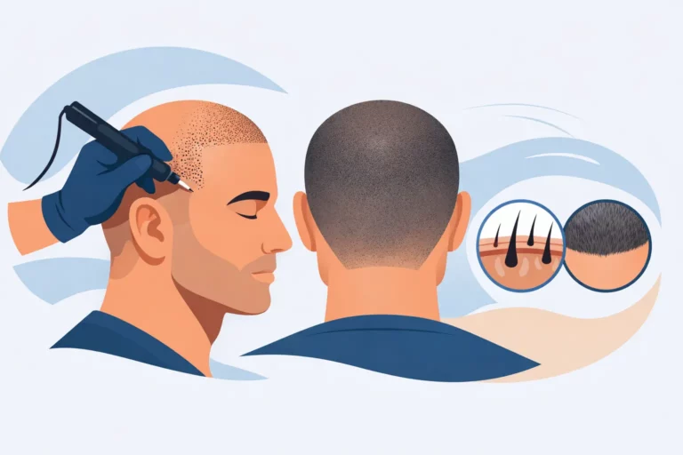 Micropigmentation capillaire et résultat naturel