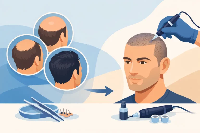 Quand choisir la tricopigmentation après greffe ?
