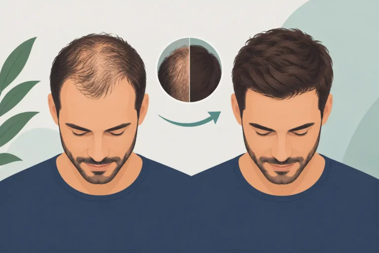 Cheveux clairsemés, retrouver un effet dense