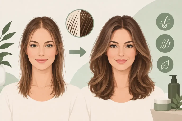 Obtenir un effet densité sur cheveux fins