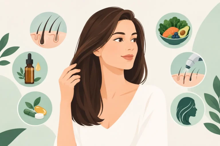 Perte de cheveux femmes : meilleures solutions